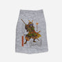 Samurai Donatello-dog basic pet tank-ChetArt