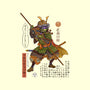 Samurai Donatello-none dot grid notebook-ChetArt