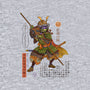 Samurai Donatello-womens off shoulder sweatshirt-ChetArt