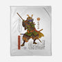 Samurai Donatello-none fleece blanket-ChetArt