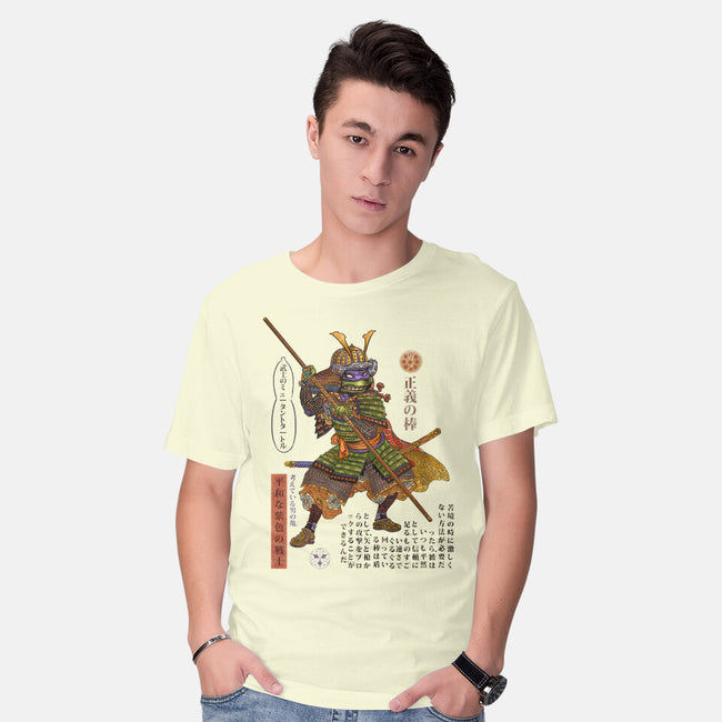 Samurai Donatello-mens basic tee-ChetArt