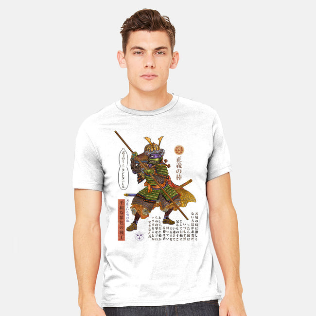Samurai Donatello-mens heavyweight tee-ChetArt