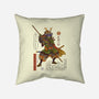 Samurai Donatello-none removable cover w insert throw pillow-ChetArt