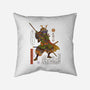 Samurai Donatello-none removable cover w insert throw pillow-ChetArt