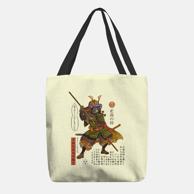 Samurai Donatello-none basic tote-ChetArt