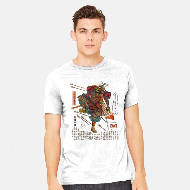Samurai Raphael-mens heavyweight tee-ChetArt