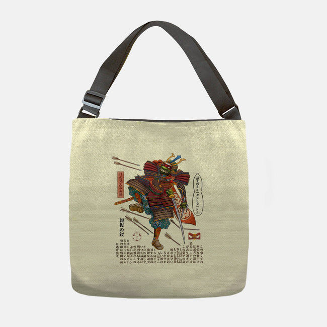 Samurai Raphael-none adjustable tote-ChetArt