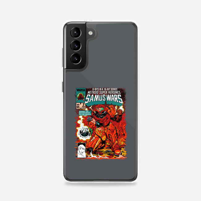 Samus Wars-samsung snap phone case-ninjaink