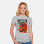 Samus Wars-womens fitted tee-ninjaink