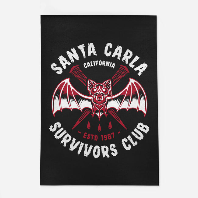 Santa Carla Survivors Club-none outdoor rug-Nemons