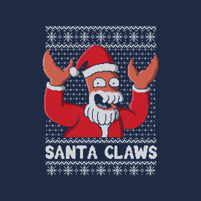 Santa Claws-none removable cover w insert throw pillow-NemiMakeit