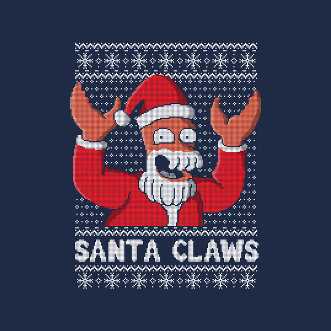 Santa Claws-youth crew neck sweatshirt-NemiMakeit