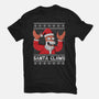 Santa Claws-unisex basic tee-NemiMakeit