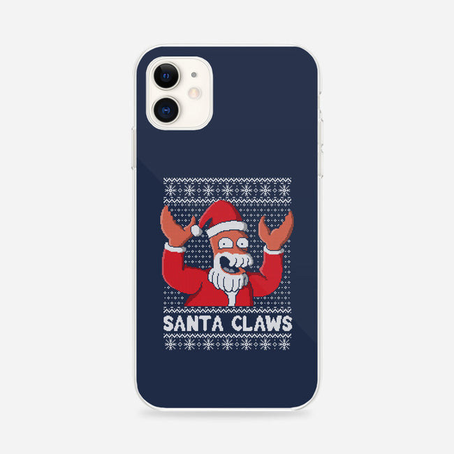 Santa Claws-iphone snap phone case-NemiMakeit