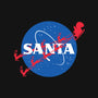 Santa's Space Agency-none removable cover w insert throw pillow-Boggs Nicolas