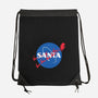 Santa's Space Agency-none drawstring bag-Boggs Nicolas