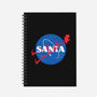 Santa's Space Agency-none dot grid notebook-Boggs Nicolas