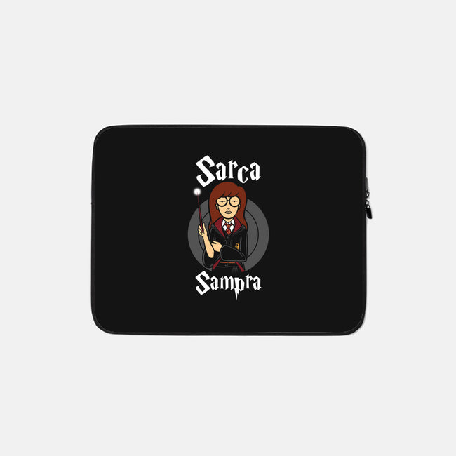 Sarcasampra-none zippered laptop sleeve-Boggs Nicolas