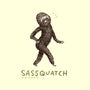 Sassquatch-none removable cover w insert throw pillow-SophieCorrigan