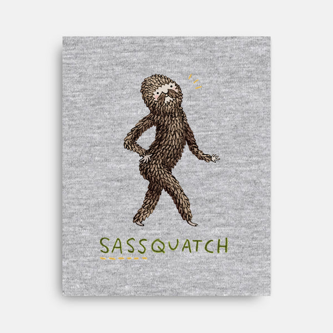 Sassquatch-none stretched canvas-SophieCorrigan