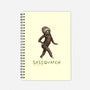 Sassquatch-none dot grid notebook-SophieCorrigan