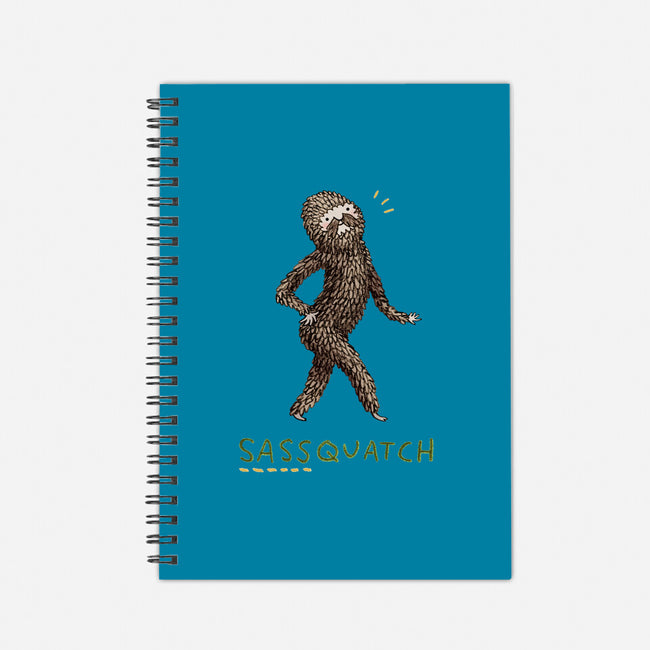 Sassquatch-none dot grid notebook-SophieCorrigan