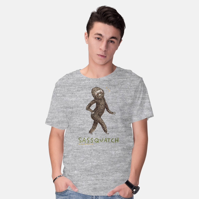 Sassquatch-mens basic tee-SophieCorrigan