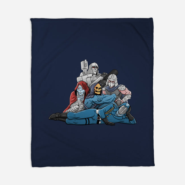 Saturday Breakfast Club-none fleece blanket-Skullpy