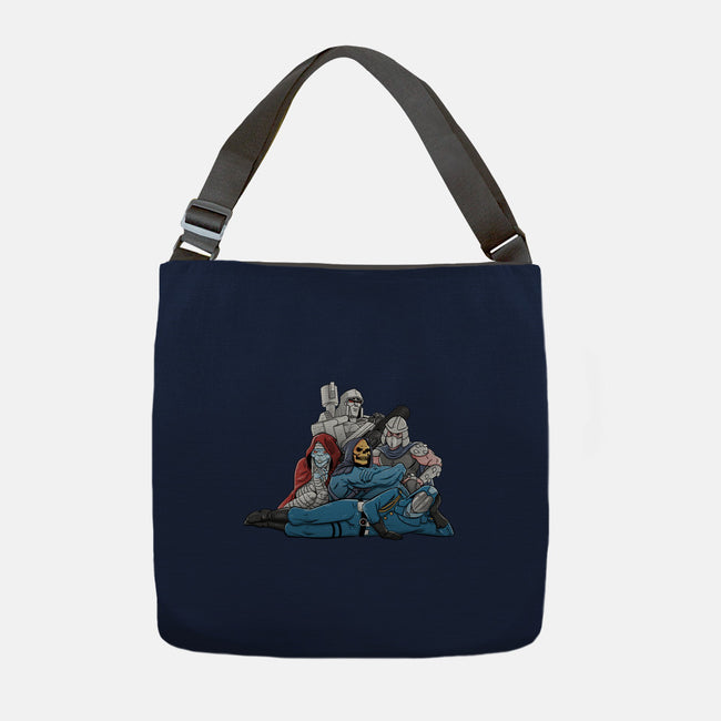 Saturday Breakfast Club-none adjustable tote-Skullpy