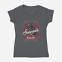 Sauron's Dark Ale-womens v-neck tee-teeninja