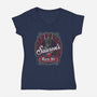 Sauron's Dark Ale-womens v-neck tee-teeninja