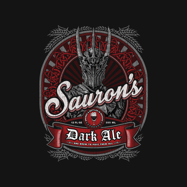 Sauron's Dark Ale-none removable cover throw pillow-teeninja