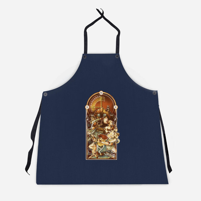 Save Our Past, Present, and Future-unisex kitchen apron-Creative Outpouring