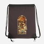 Save Our Past, Present, and Future-none drawstring bag-Creative Outpouring