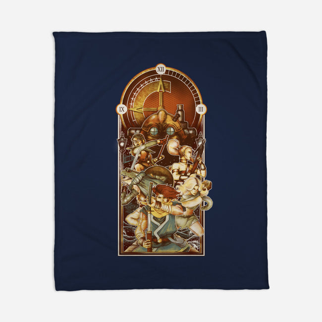 Save Our Past, Present, and Future-none fleece blanket-Creative Outpouring