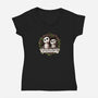 Save The Tree Spirits-womens v-neck tee-ducfrench