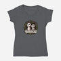 Save The Tree Spirits-womens v-neck tee-ducfrench