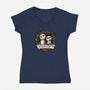 Save The Tree Spirits-womens v-neck tee-ducfrench