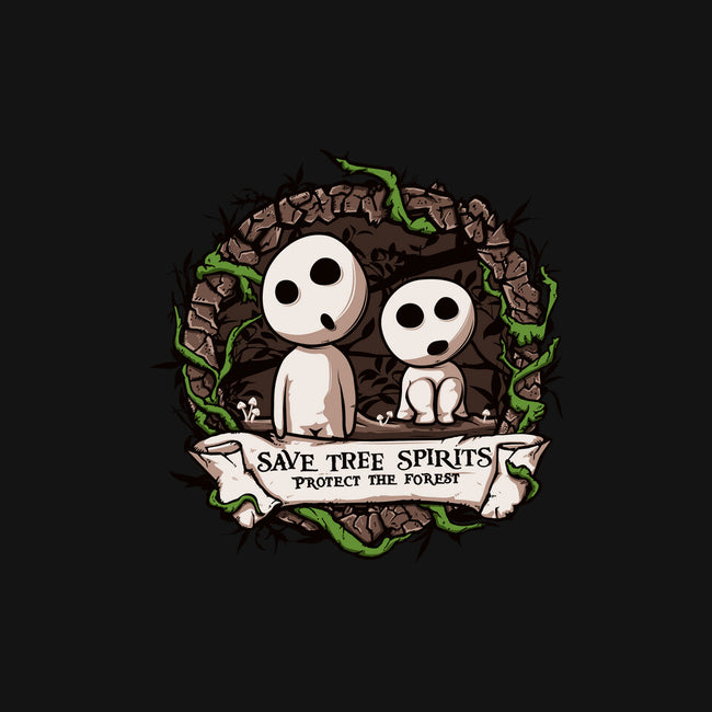 Save The Tree Spirits-none glossy sticker-ducfrench