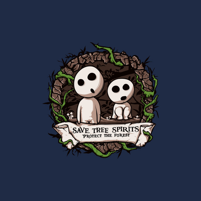 Save The Tree Spirits-none glossy sticker-ducfrench