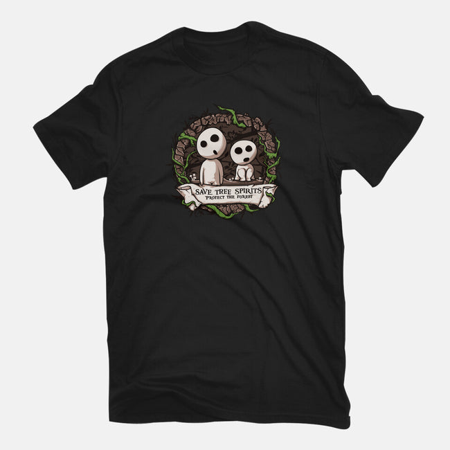 Save The Tree Spirits-unisex basic tee-ducfrench