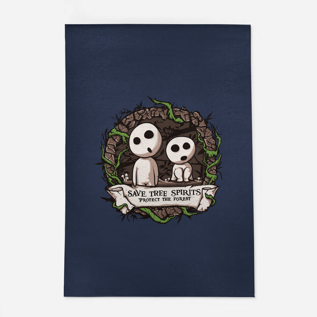 Save The Tree Spirits-none outdoor rug-ducfrench