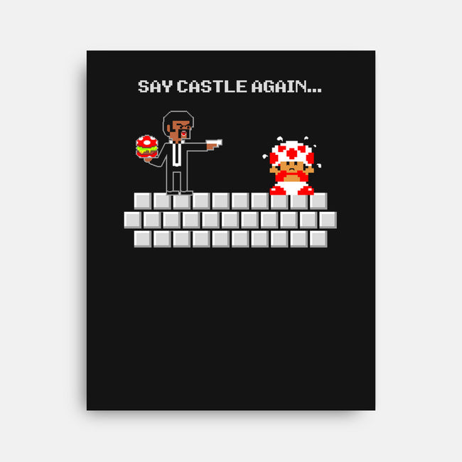 Say Castle Again!-none stretched canvas-daoko