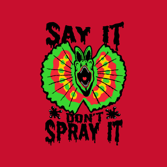 Say It Don't Spray It-youth crew neck sweatshirt-Tabners