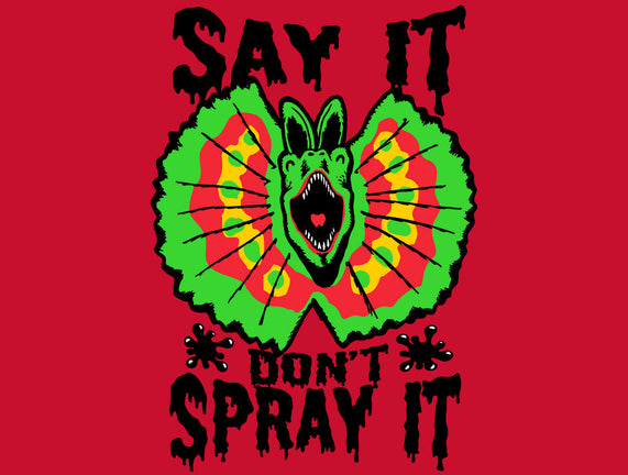 Say It Don't Spray It