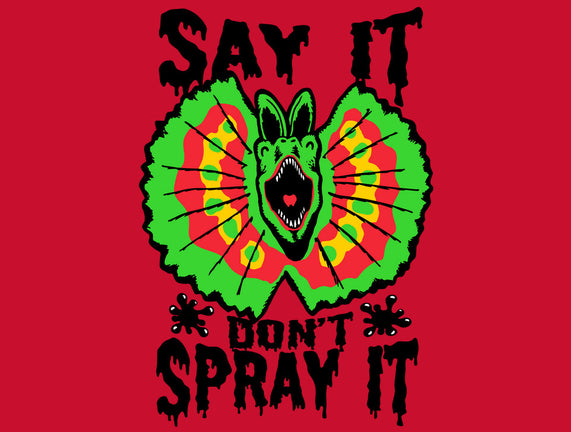 Say It Don't Spray It