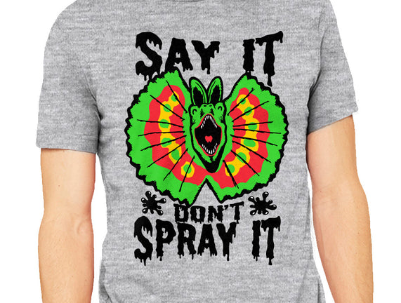 Say It Don't Spray It