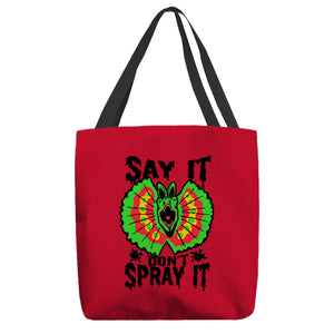 Say It Don't Spray It
