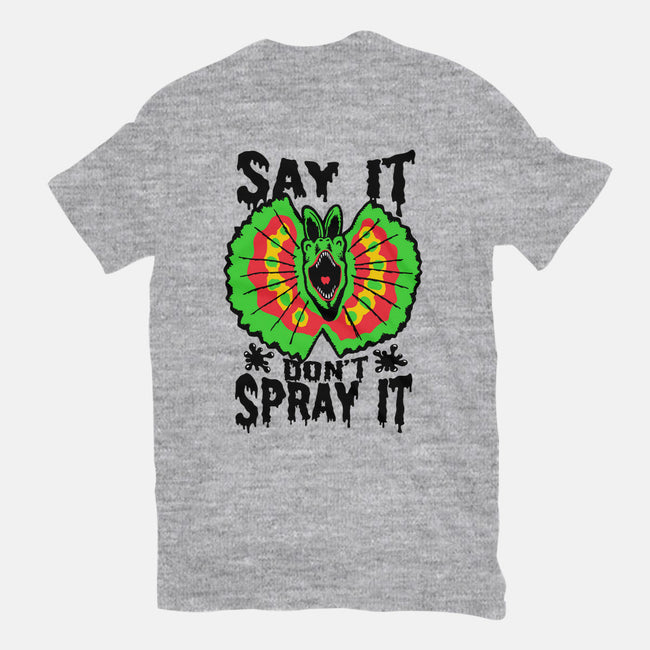 Say It Don't Spray It-mens heavyweight tee-Tabners