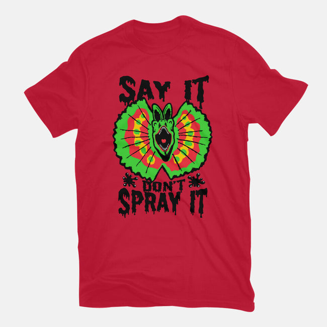 Say It Don't Spray It-mens basic tee-Tabners